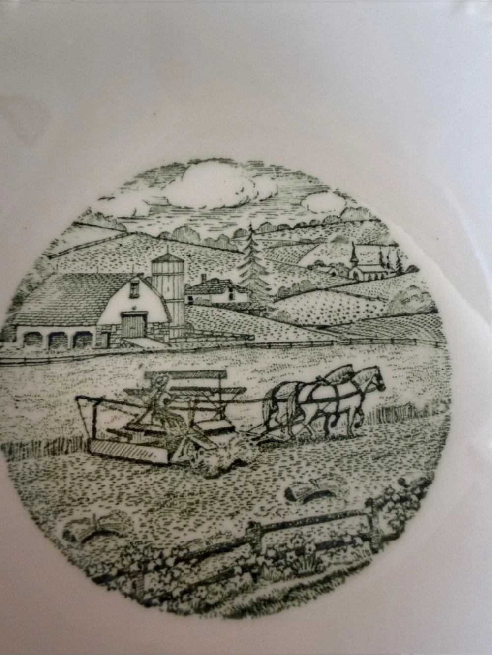 VTG Taylor Smith & Taylor “Pastoral” fruit/dessert bowl